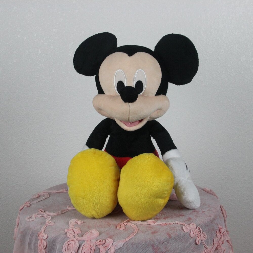 Mickey Mouse Stuffed Animal, 15 in Tall by about 8 in wide,